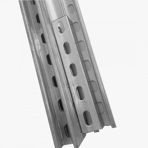 Quality 2.5mm Unistrut Metal Strut Channel SS304 Slotted Profile Steel Channel new product for sale