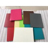 Quality Red Aluminum Composite Cladding Material 1550 X 5500 X 5mm With 0.50mm Alu for sale