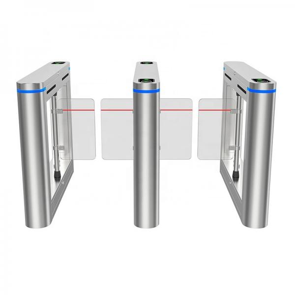 Quality High Security Pedestrian Access Control Automatic Swing Gate Turnstile 304 Stainless Steel for sale