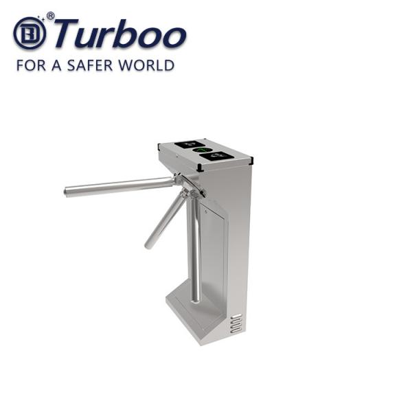Quality Stainless Steel RFID Fingerprint Security Tripod Turnstile Gate 100-240V Access Control for sale