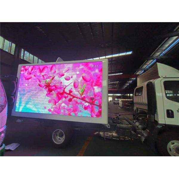 Quality P6 Digital Billboard Truck 320*160mm 3 Sides P5 Mobile LED Truck Advertising for sale