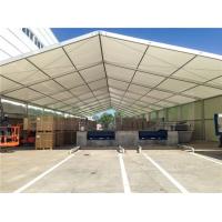 China Fire Resistant PVC Tarpaulins Temporary Garage Tent , Temporary Tent Structure Commercial Industrial factory