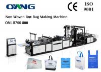 China 35-100gsm Non Woven Carry Bag PP Bag Making Machine Max Bag Length 680cm factory
