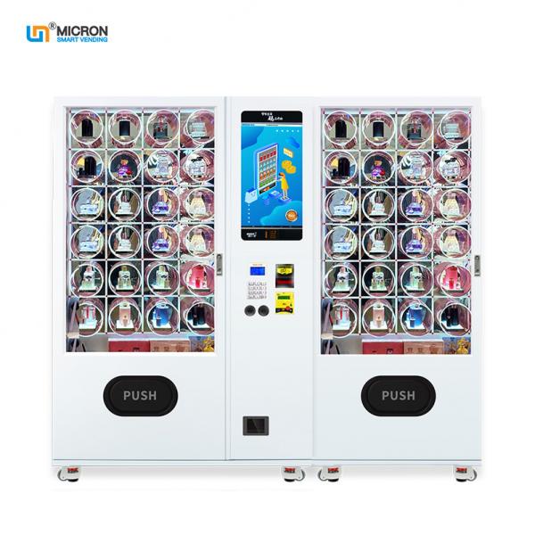 Quality Cosmetic Jewelry Hair Product Smart Vending Machine With Display Rack for sale