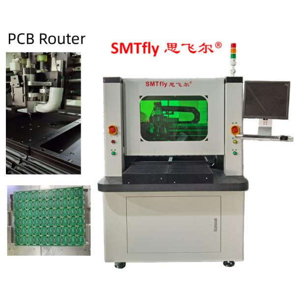 Quality 50000rpm/Min PCB CNC Router Machine with CCD Camera Alignment for sale