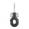 China High quality electric fence Jumbo Ring Insulator Black pack of 400 with UV inhibitor  made by Terrui factory