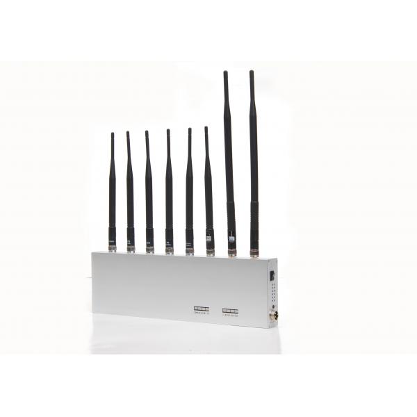 Quality 8 Antenna WIFI GPS Signal Jammer EST-808M With VHF / UHF For School for sale
