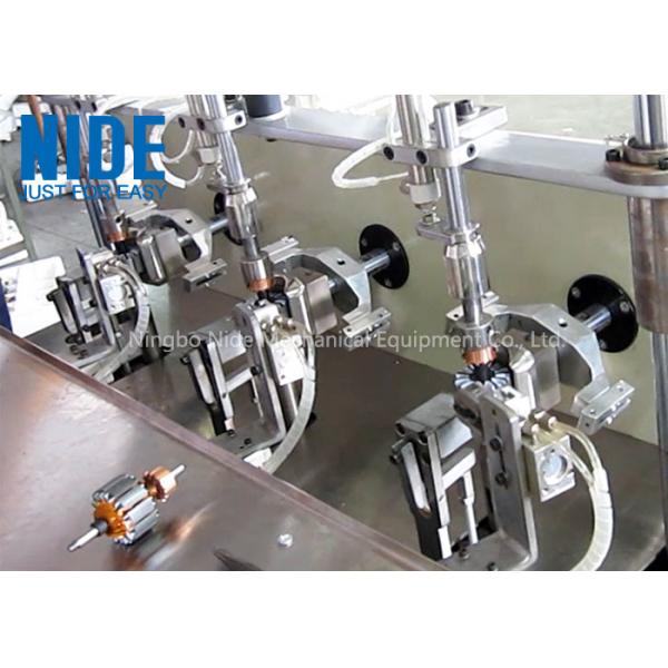 Quality Double Station Armature Electrical Motor Winding Machine / Small Rotor Winder for sale
