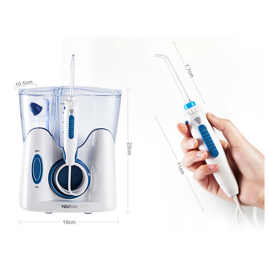 Quality Commercial Countertop Water Flosser Quiet Design With 12 Multifunctional Tips for sale