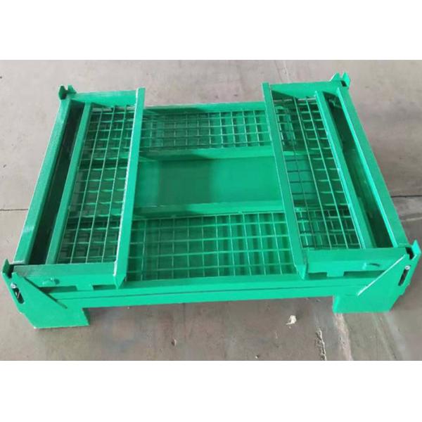 Quality Custom Collapsible Wire Mesh Storage Cages For Warehouse Logistics for sale
