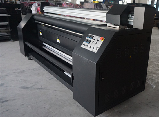 Quality Large Format Roll To Roll Polyester / Cotton Fabric Printing Machine 50Hz / 60Hz for sale