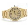 China Fashion 3ATM Or Splash Bamboo Wrist Watch Handmade 100% Wood Strap factory