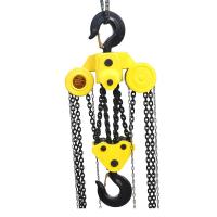 China Safe 10 Ton Manual Chain Hoist , Chain Pulley Block With Hook Good Performance for sale