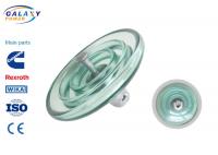 China Light Weight Glass Disc Insulator , Corrosion Resistance Glass Power Line Insulators factory