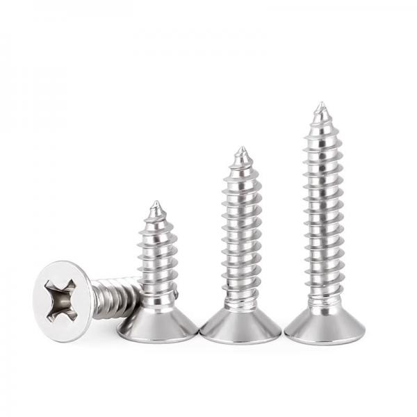 Quality Stainless Steel Flat Head Self Drilling Screws, , Cross Recessed Countersunk Head Self Drilling Screws with Self Tapping for sale