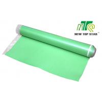 Quality 2mm Thick IXPE Laminate Flooring Underlayment 33kgs/M3 Green For All Floor for sale