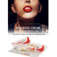 China Red Rose Numb Anesthetic Cream 10g Permanent Makeup Lidocaine Numbing Cream Apply For 20 Mins Numb For 5-6 Hours factory