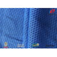 China Functional Cooldry Athletic Jersey Mesh Fabric , Sports T Shirt Fabric Novelty factory
