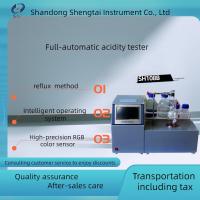 China Gasoline Kerosene Diesel Acidity Tester SH108B Menu Oriented Input Reflux Method factory
