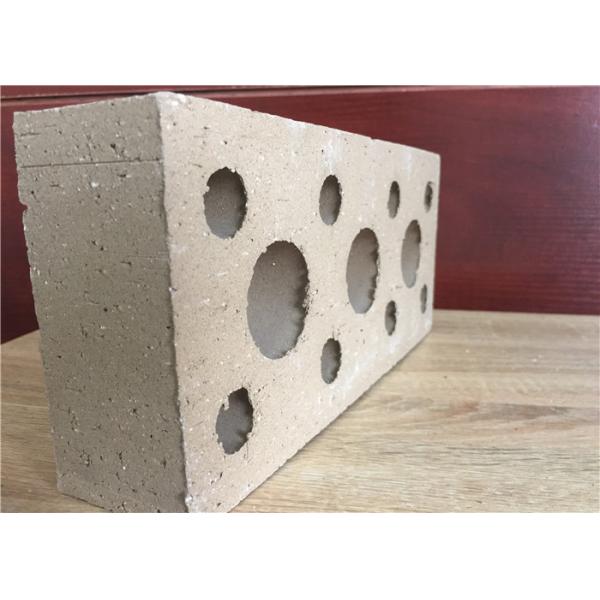 Quality Low Water Absorption Hollow Clay Brick , Hollow Building Blocks For Walls for sale