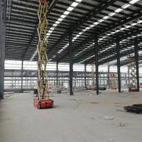 China Safe and strong Steel Framework With Mezzanine For Industrial steel structure warehouse fabrication factory