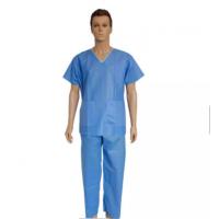 Quality Protective Disposable Scrub Suits For Hospital Nursing Patient for sale