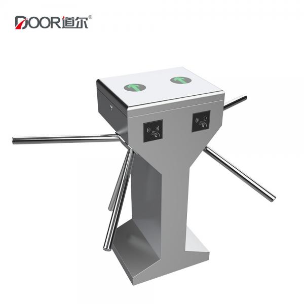 Quality SUS304 1.5mm Thickness Tripod Turnstile Gate Two Directional for sale