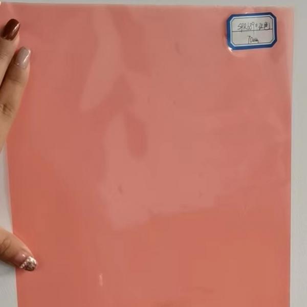 Quality DS Red Color MOPP Release Film For Acrylic Adhesive Tapes for sale