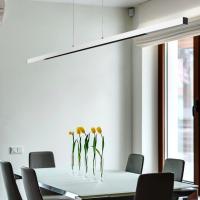 China 45W 1500mm Aluminum Suspended Linear Pendant Lighting for sale