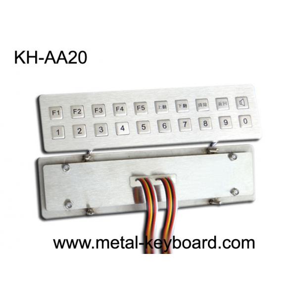 Quality IP65 Rated Waterproof Door Entry Keypad with 20 Mini Size Keys for sale