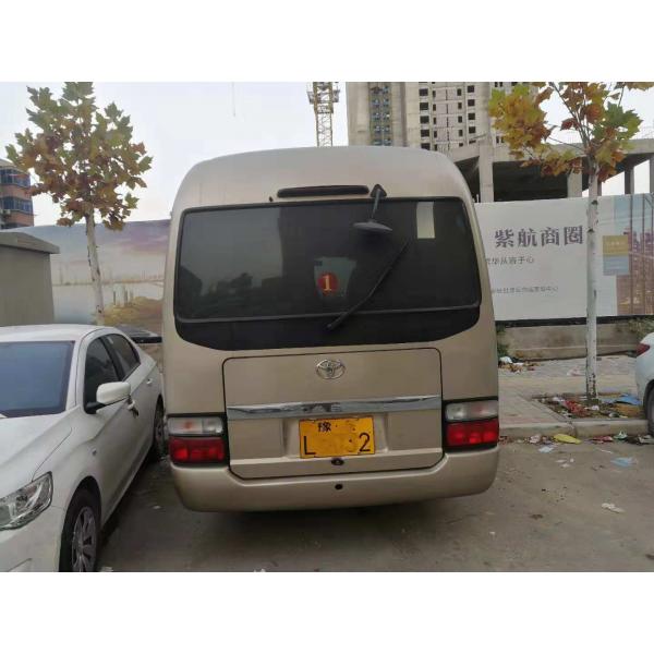 Quality 100% Original Used Toyota Coaster , Japanese Used Buses With 23 Seats for sale
