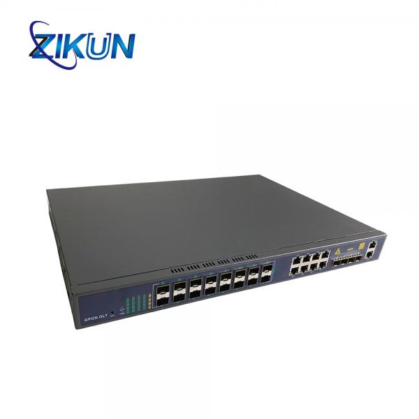 Quality ZIKUN GPON OLT FTTH EPON GEPON Optical Network Terminal Modem 16 PON Ports for sale
