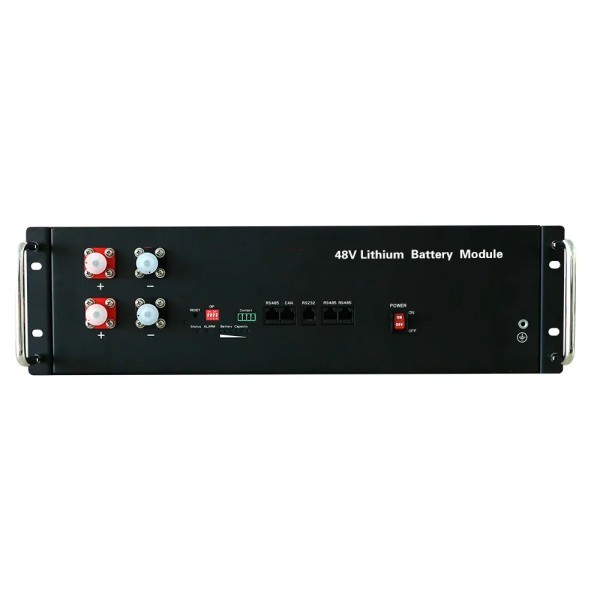 Quality 7.5kwh Rack Mount LiFePO4 Battery 150ah Rack Mount Solar Battery for sale