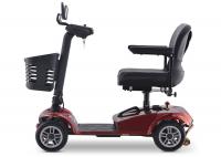 China Aluminum Alloy Frame Folding Mobility Scooter For The Disabled factory