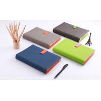 China High quality colorful cover optional PU leather hardcover ring binder planner for sale