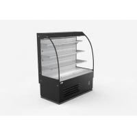 Quality Vertical Multideck Display Fridge Semi Open Chiller Air Cooling R404a/R290 for sale