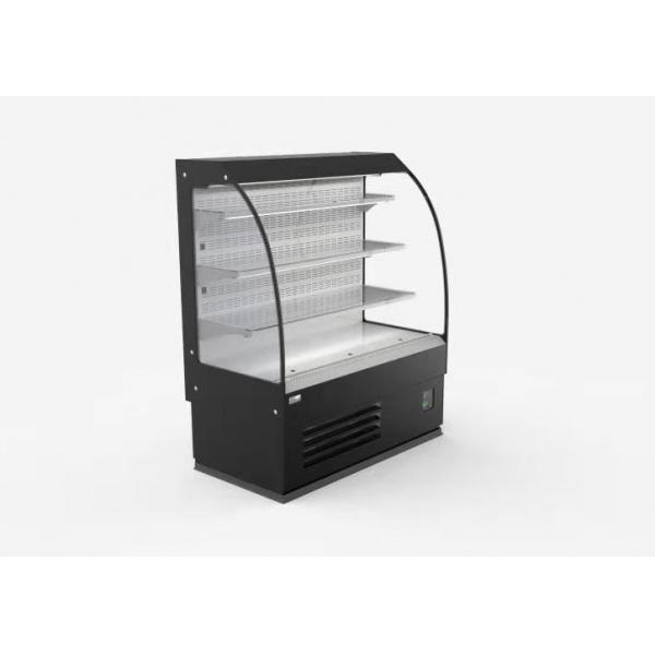 Quality Vertical Multideck Display Fridge Semi Open Chiller Air Cooling R404a/R290 Refrigerant for sale