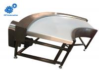 China Food Industry 90 Degree Curve Conveyor SS 304 2500mm * 600mm * 900mm factory