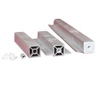 China Clear Anodize Extruded Aluminum Profiles Of Bar For Pop-Up Exhibition Stand factory