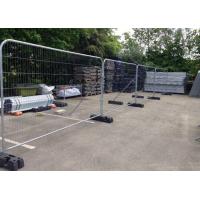 China Welded Temporary Mesh Fencing , Electro Galvanized Security Fence Panels for sale