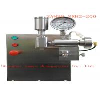 Quality Super high pressure Lab Homogenizer for all kind test two-stage homogenizing for sale