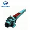 China U Type Inclined Animal Feed Screw Conveyor For Cement / Grain factory