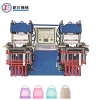 China High quality 300ton Blue color Rubber Silicone hot press machine for making rubber products auto parts factory
