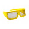 China Big Size Linear Polarized 3D Glasses , Movie Theater 3D Glasses factory