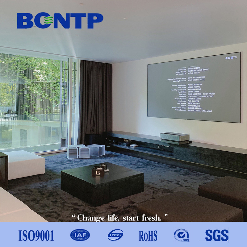 China 2.20M/2.50M/3.20M  PVC Film Projection Film Projection Screen Fabric factory