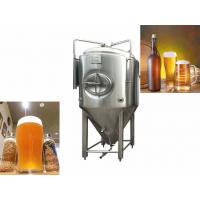China Conical Bottom Beer Brewing Stainless Steel Fermentation Tank for sale
