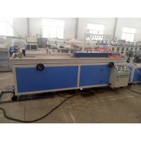 China Plastic PVC Profile Production Line / Wood Plastic Profile Extrusion Process factory