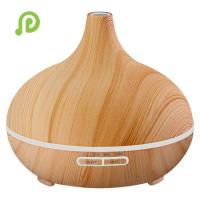 China PSE Cool Mist Wood Aromatherapy Diffuser Color Changing Essential Oil Diffuser factory