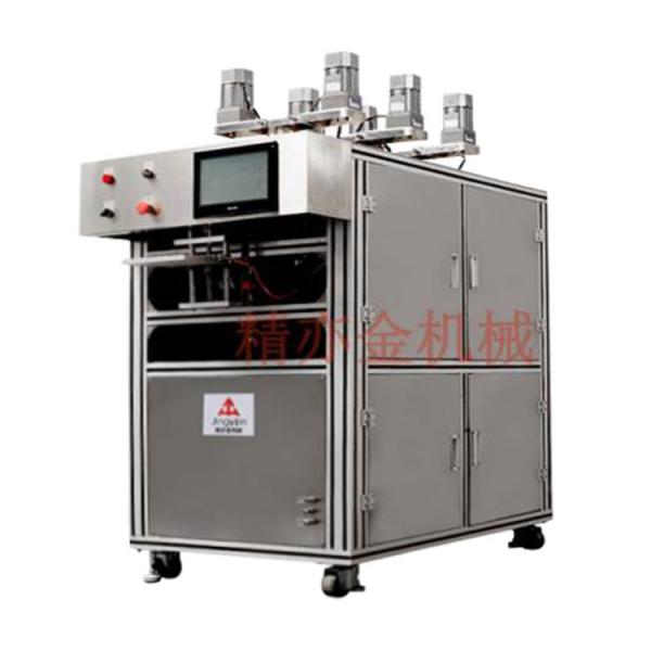 Quality 380V 50Hz 9.5KW Cosmetic Cream Filling Machine With Conveyor Belt for sale
