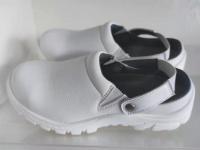 China Anti Static Metal Cap Clean Room Safety Shoes Semi Slipper ISO9001 PU factory